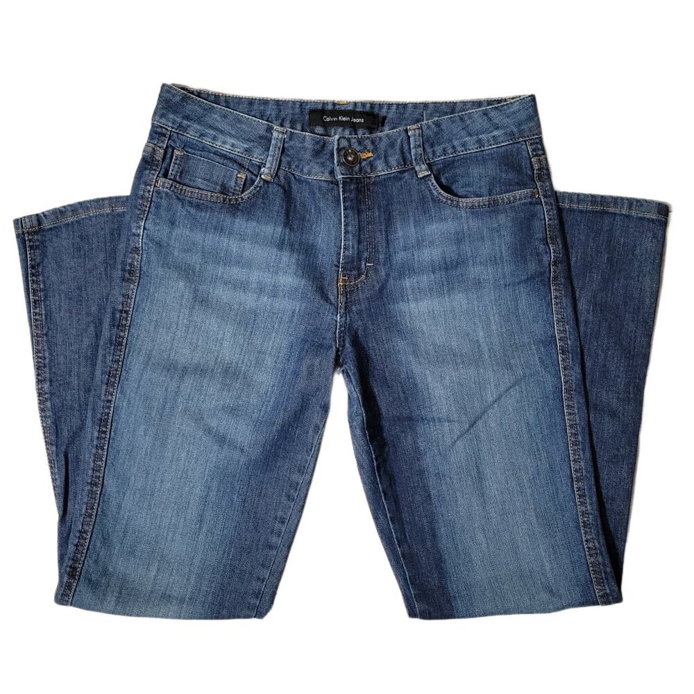 Calvin Klein Lean Boot Cut Jeans Size 8